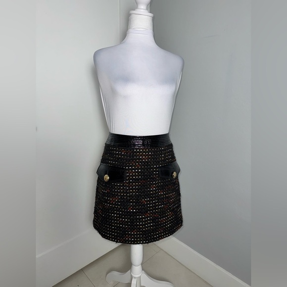 Veronica Beard Lucy Tweed Skirt/Size 12 - Picture 2 of 9